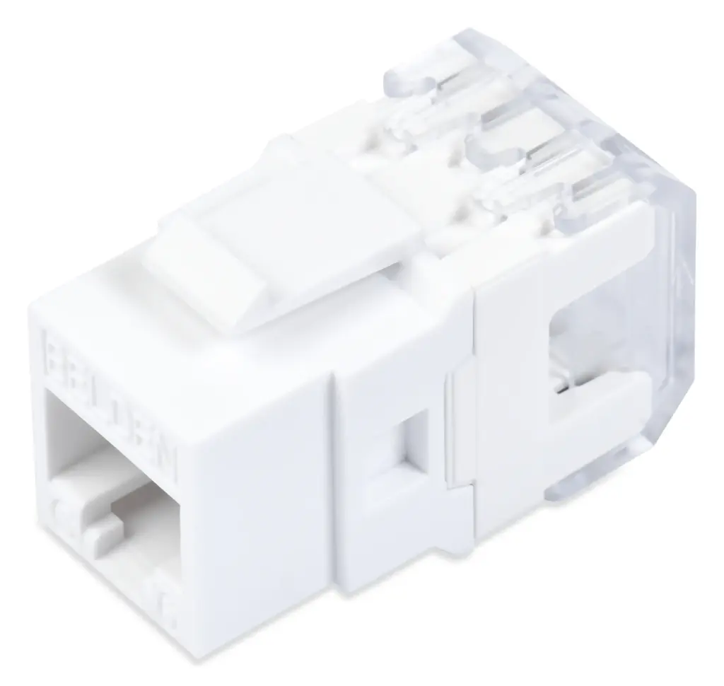 Jack roseta RJ45 para pared cat 6 Belden T568 A/B