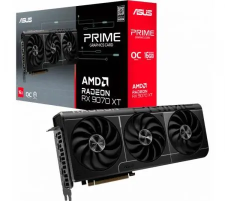 Placa de Video ASUS AMD Radeon PRIME RX9070XT 16G