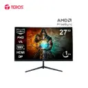 Monitor Teros TE-2787G Gaming 27" Curvo VA FHD (1920X1080) 180Hz 1ms Ficha USA