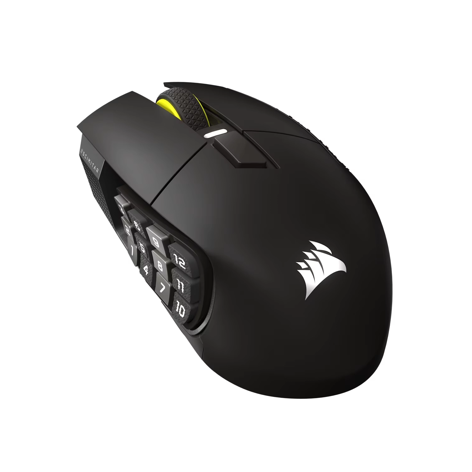  Mouse gamer inalámbrico Corsair Scimitar Elite MMO gris metálico