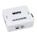 Adaptador HDMI a VGA c/alimentación p/fuente miniusb Int.co