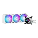 Cooler líquido Asus ROG Strix LC III 360 ARGB LCD blanco