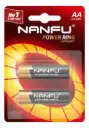 Pila alcalina AA Nanfu 1.5 Volt pack x2 unidades