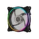 Cooler Gabinete Raptor Frost Slim Ring 120mm PWM+ARGB Black