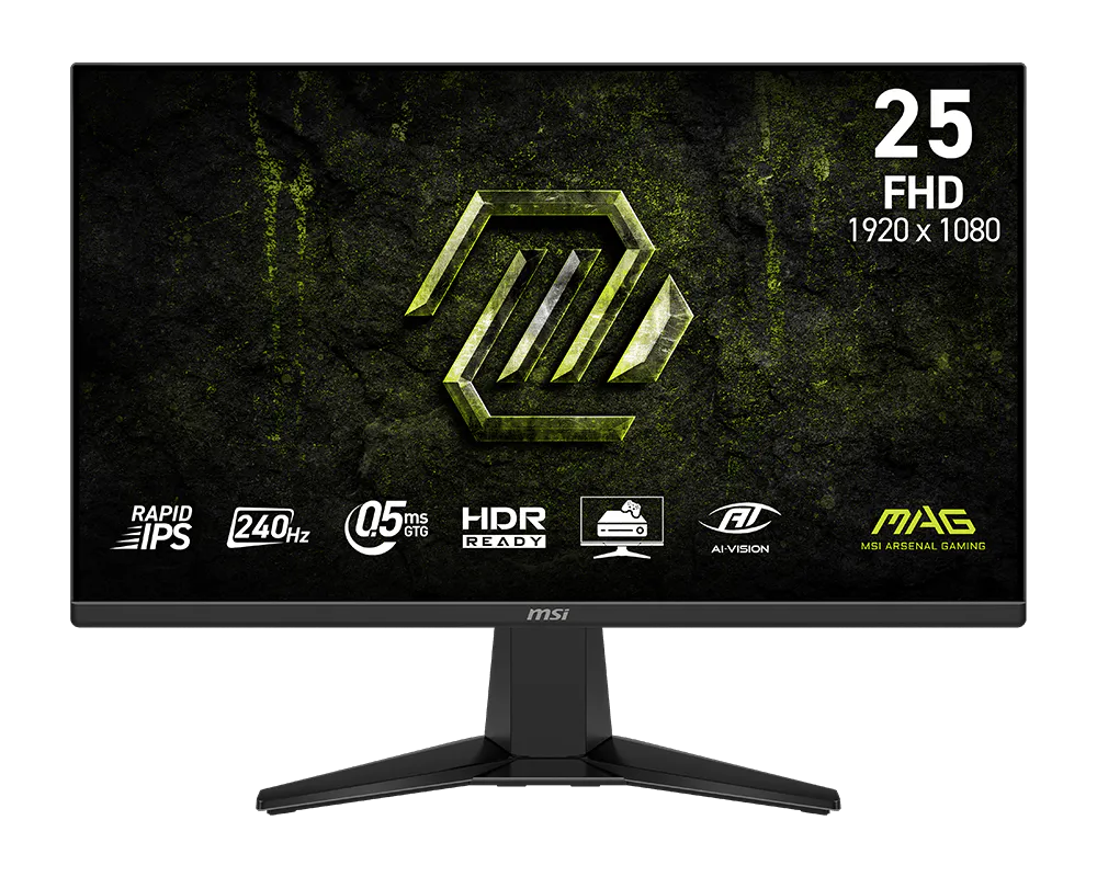 Monitor 23.8" MSI MAG 255F X24 Full HD HDR 240Hz
