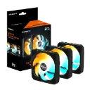 Fan Cooler Gigabyte Aorus EZ Chain Fan 120mm x 3 ARGB Negro