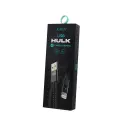Cable lightning a usb 3.0 carga rápida Xaea Hulk 1mt Carga y datos premium negro