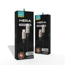 Cable usb C a usb C carga rápida Xaea Hera 1mt Carga y datos premium negro 100% cobre