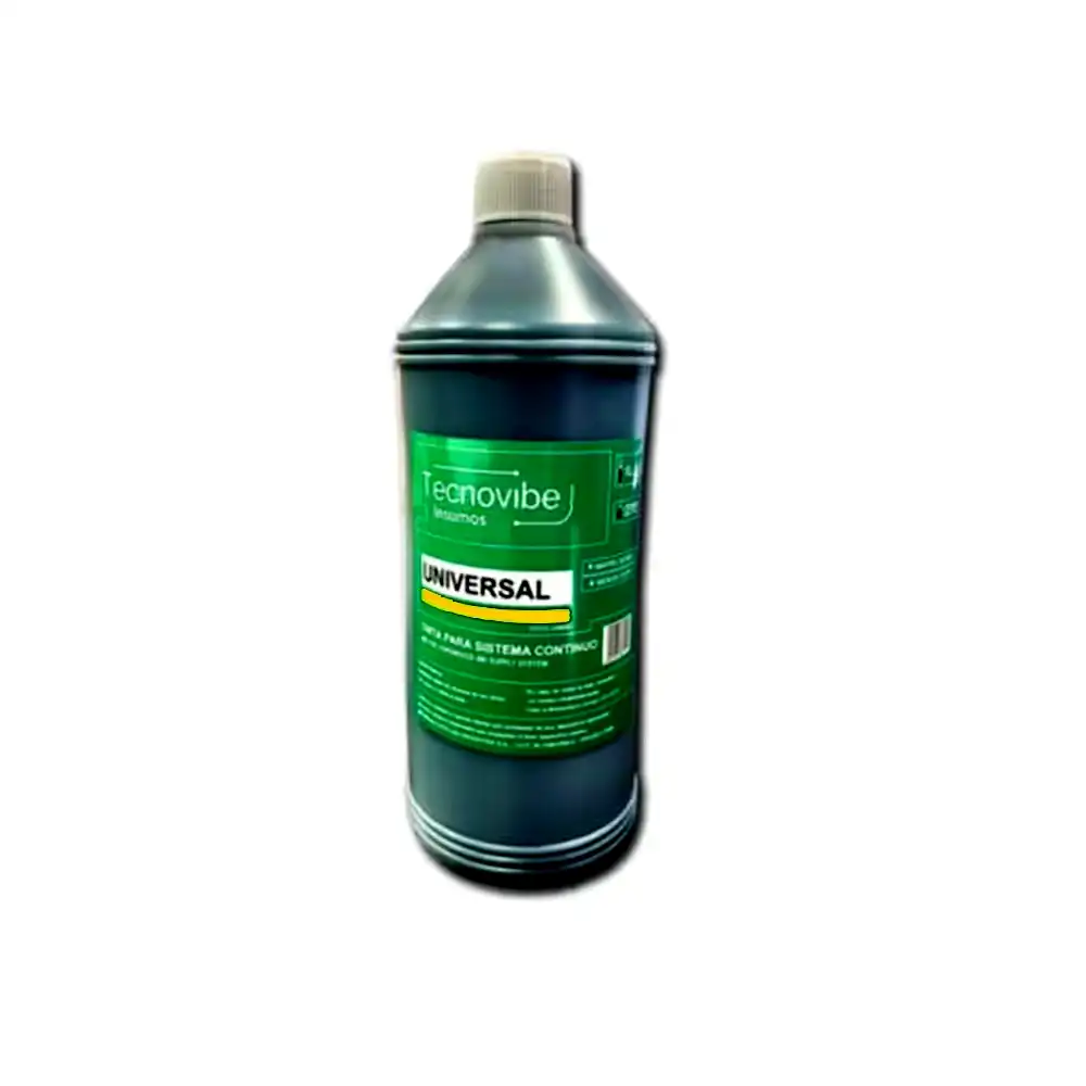 [TCV1000-UNIY] Botella de tinta alternativa Tecnovibe 1L Amarillo HP/Epson 