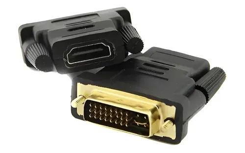 [09-017B] Adaptador DVI-I Macho 24+5 a HDMI Hembra dual link 