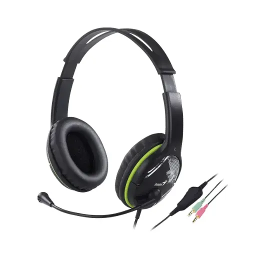[HS-400A] Auricular Genius HS-400A c/mic -2 x miniplug 3.5mm c/control 