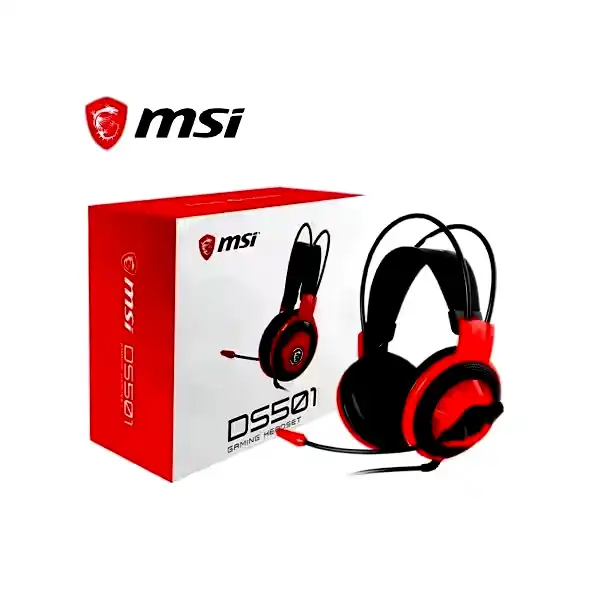[S37-2100921-SV1] Auricular Msi DS501 Gaming c/Mic PC 