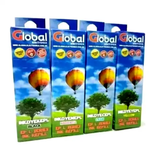 [INKDYEKEPL] Botella de tinta alternativa Global Epson T664/673 Negro 70cm3 
