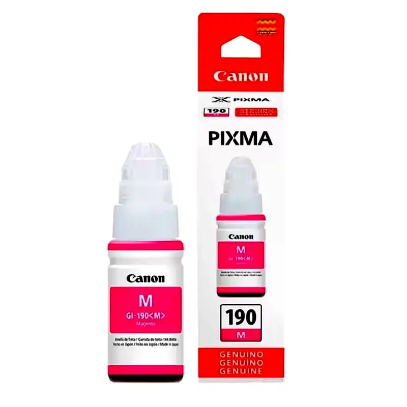 [4549292041842] Botella de tinta original Canon magenta GI-190-M 
