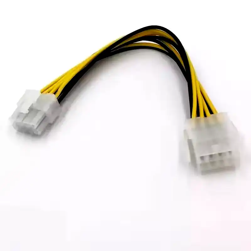 [TP-13958] Cable extensión fuente para mother 8 a 8 pines - 13825 
