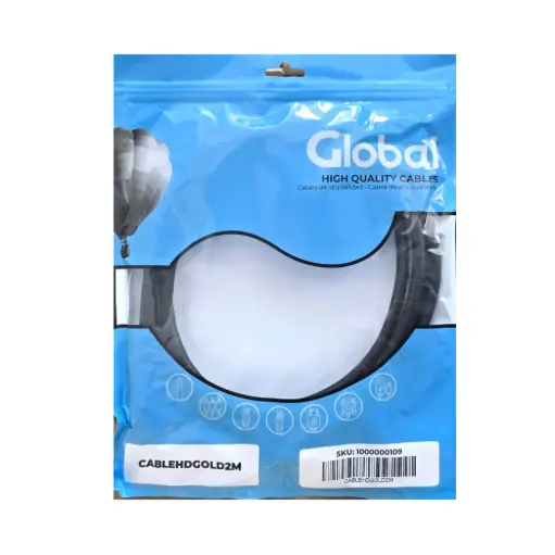 [CABLEHDGOLD2M] Cable Hdmi 2mts v2.0 4K Full HD 60fps Global