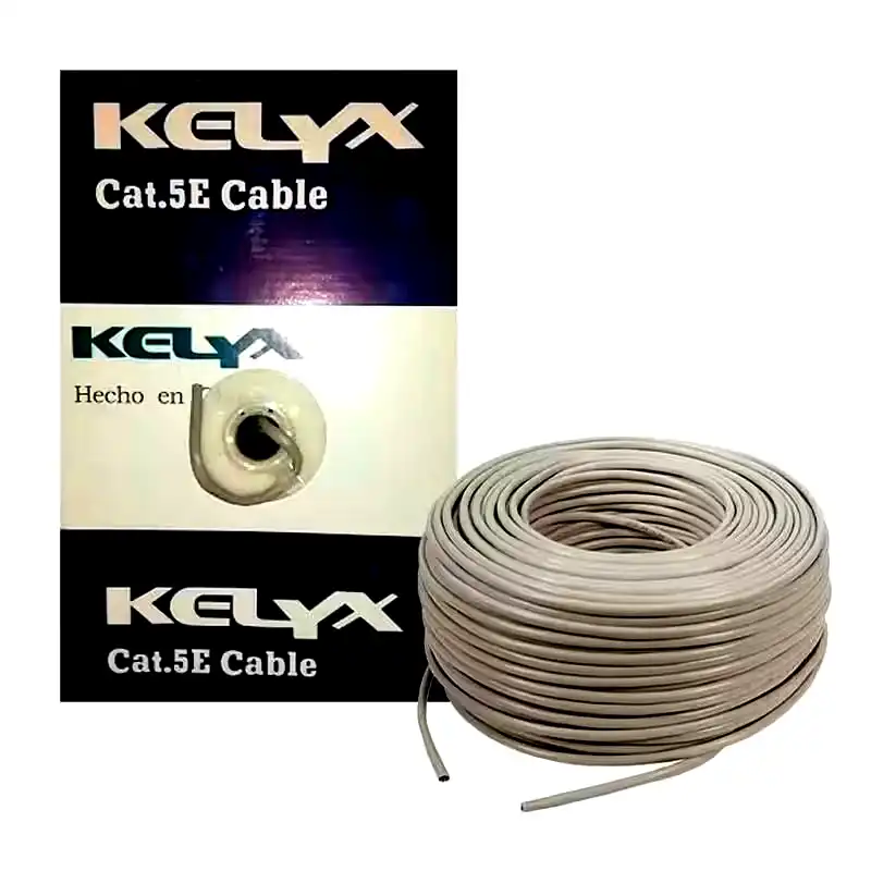 [KX-RUTPI-C5-305] Cable UTP Cat 5E Kelyx Interior bobina 305Mts 