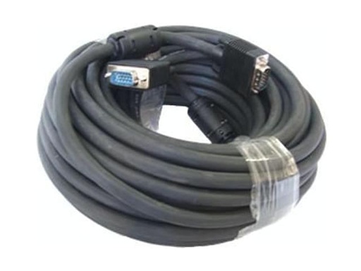 [NSCVGA10] Cable VGA Nisuta 10mts M/M con filtro 