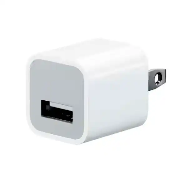 [A1444] Cargador de pared Apple Iphone original usb 5W s/cable 
