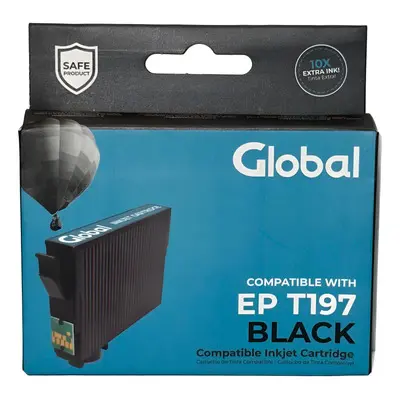 [INKCARTET197K] Cartucho alternativo Global Epson T195 197 T195120 T197120 negro 15 Mls. 