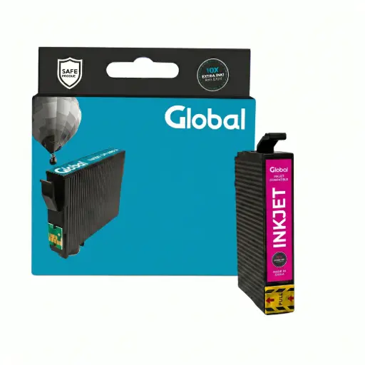 [INKCARTET296M] Cartucho alternativo Global Epson T296/T297 magenta 16 Mls. 