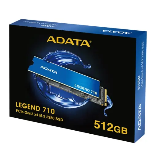 [ALEG-710-512GCS] Disco SSD M.2 NVMe Adata Legend 710 512GB PCIe 3.0 x4 2400MB/s 