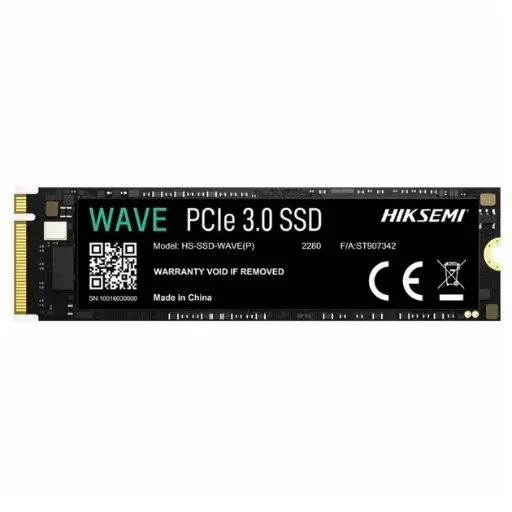 [HS-SSD-WAVE(P) 256G] Disco SSD M.2 NVMe Hiksemi 256GB Wave PCIe 3.0 x4 2280MB/s 