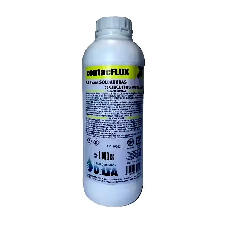 [CFXL] Flux líquido para soldaduras Delta Contactflux 1L 