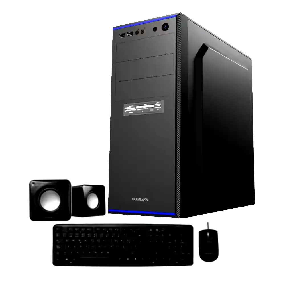 [LC727-14] Gabinete Kelyx LC727-14 500W con kit periféricos 