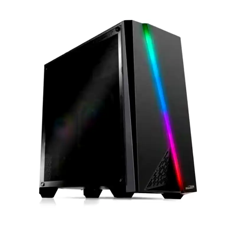 [FS10] Gabinete Sentey F10 acrílico rgb micro-atx 