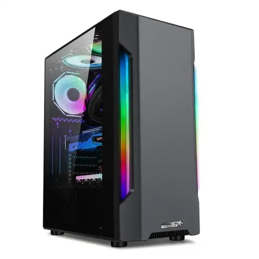 [R20-SF] Gabinete Sentey R20 acrílico rgb atx 1 cooler