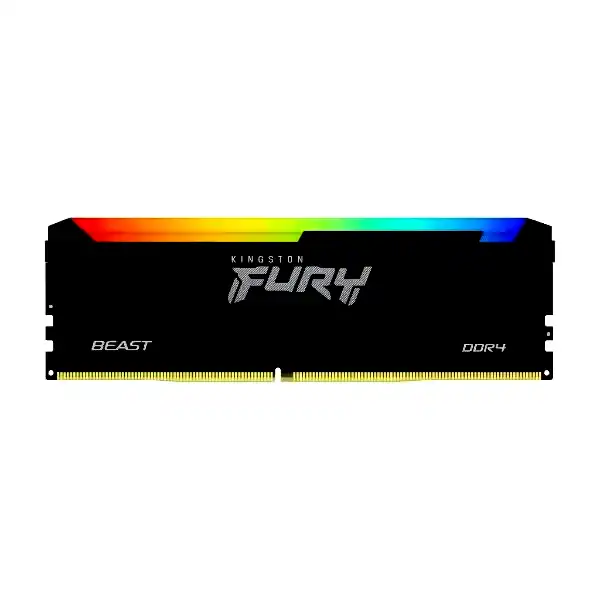 [KF432C16BB2A/8] Memoria Pc Kingston 8GB DDR4 3200MHz Fury Beast RGB Black CL16 