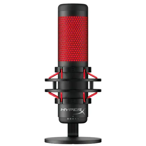 [4P5P6AA] Micrófono USB Hyperx QuadCast Negro Condensador 