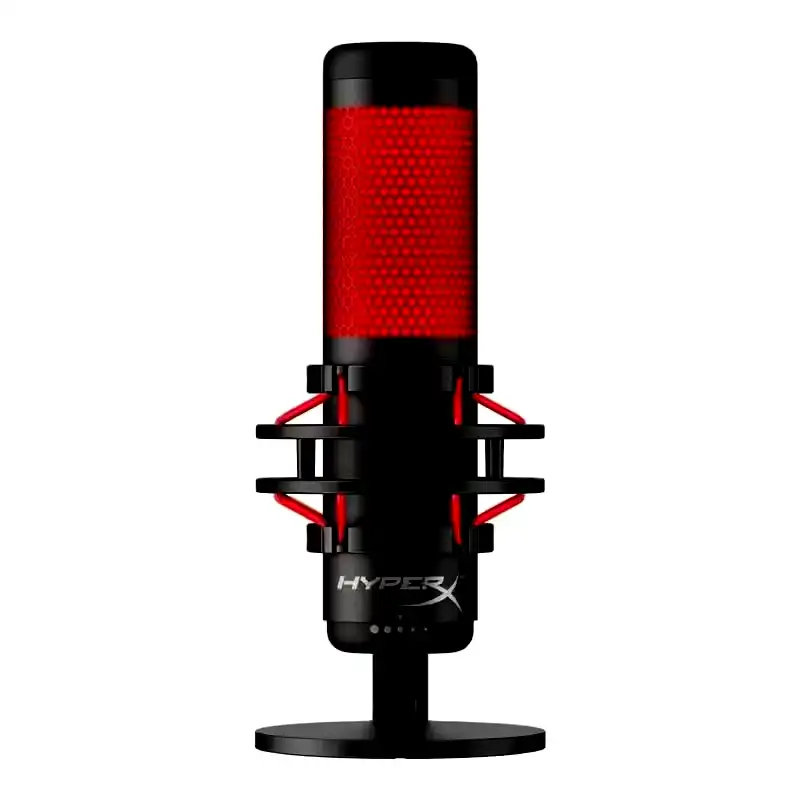 [4P5P6AA] Micrófono USB Hyperx QuadCast Negro Condensador 
