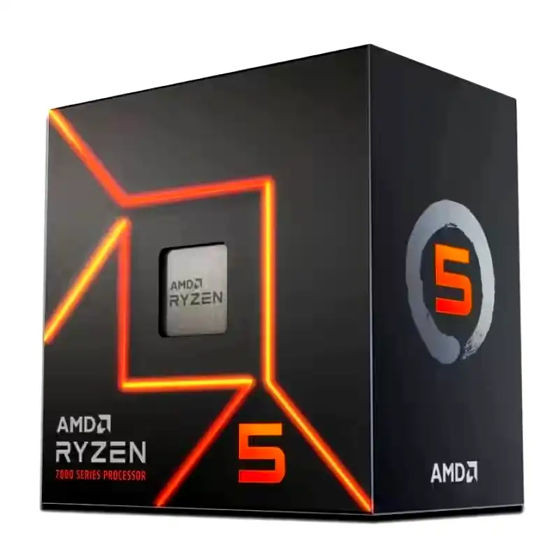 [100-100001015BOX] Microprocesador Amd Ryzen 5 7600 3.8/5.1GHz Turbo 6 Núcleos c/video AM5 