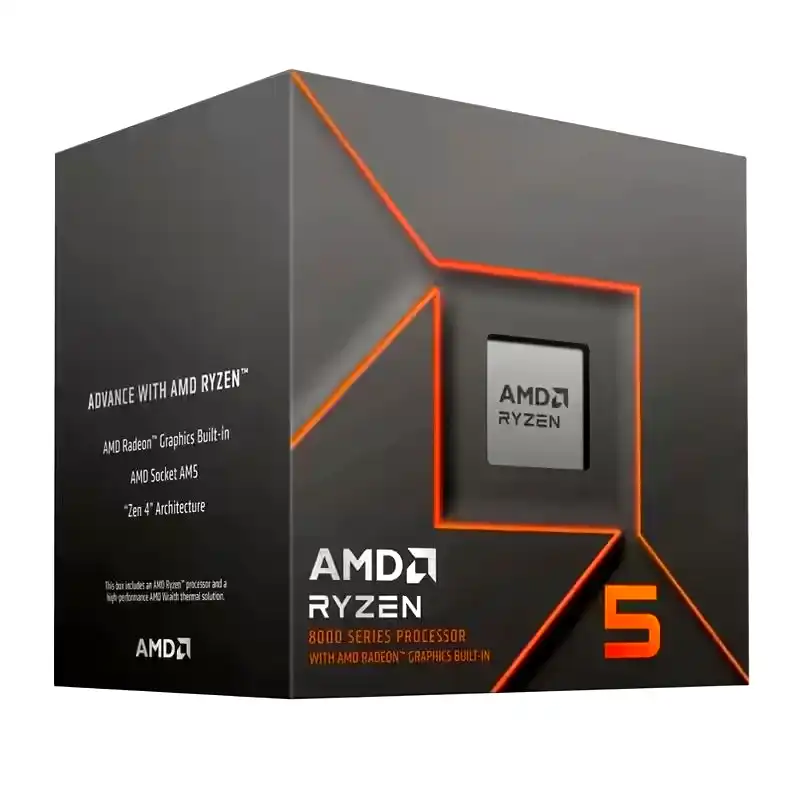 [100-100001237BOX] Microprocesador Amd Ryzen 5 8600G 3.9/4.4GHz Turbo 6 Núcleos c/video AM5 