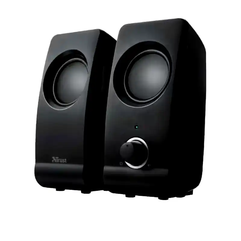 [17595] Parlantes Trust Remo 2.0 USB 8W c/control de volumen 