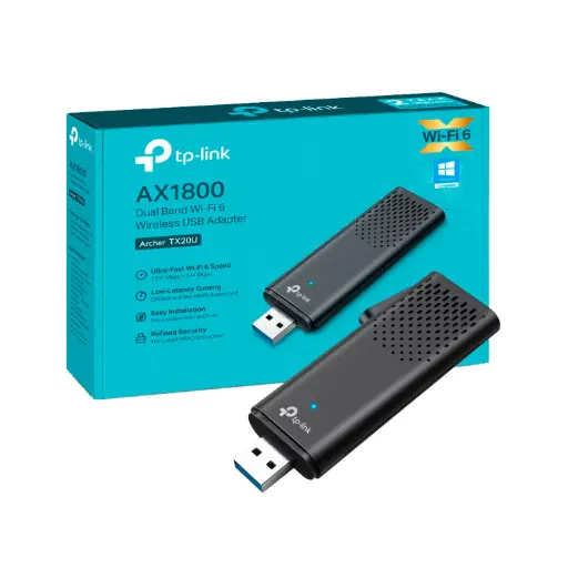 [ARCHER TX20U] Placa de red usb Tp-Link Archer TX20U AX1800 Wifi 6