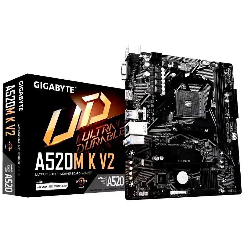 [GA-A520M-K-V2] Placa madre Gigabyte A520M-K V2 AM4 