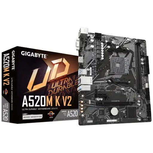 [GA-A520M-K-V2] Placa madre Gigabyte A520M-K V2 AM4 
