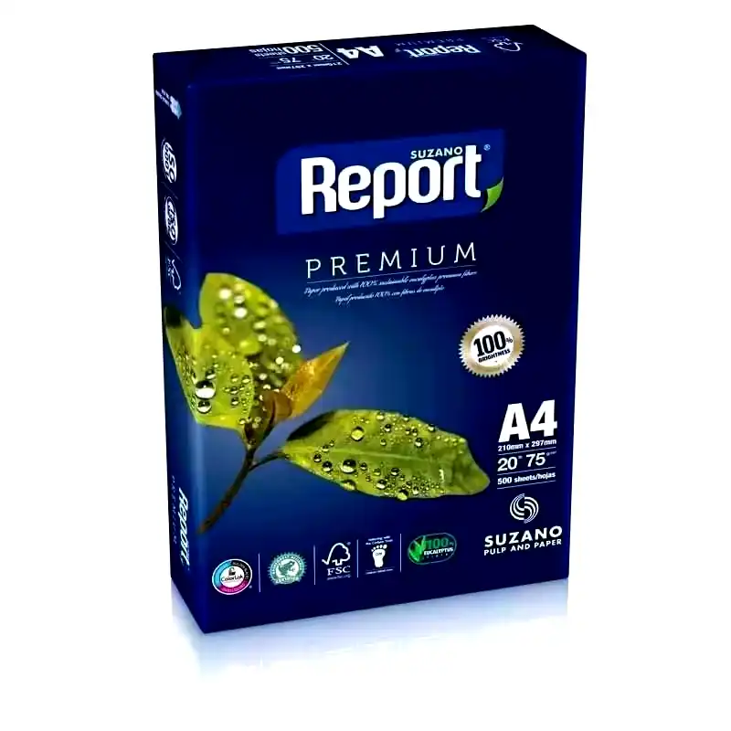 [7891191004136] Resma Report Premium A4 75grs 21x29.7mm FSC-2 