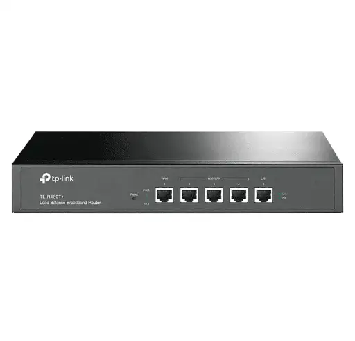 [TL-R480T+] Router Modem Tp-Link TL-R480T+ 5 puertos WAN c/balanceo 