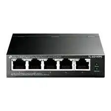 [TL-SG105PE] Switch desktop Tp-Link TL-SG105PE 5 puertos gigabit acero POE smart 