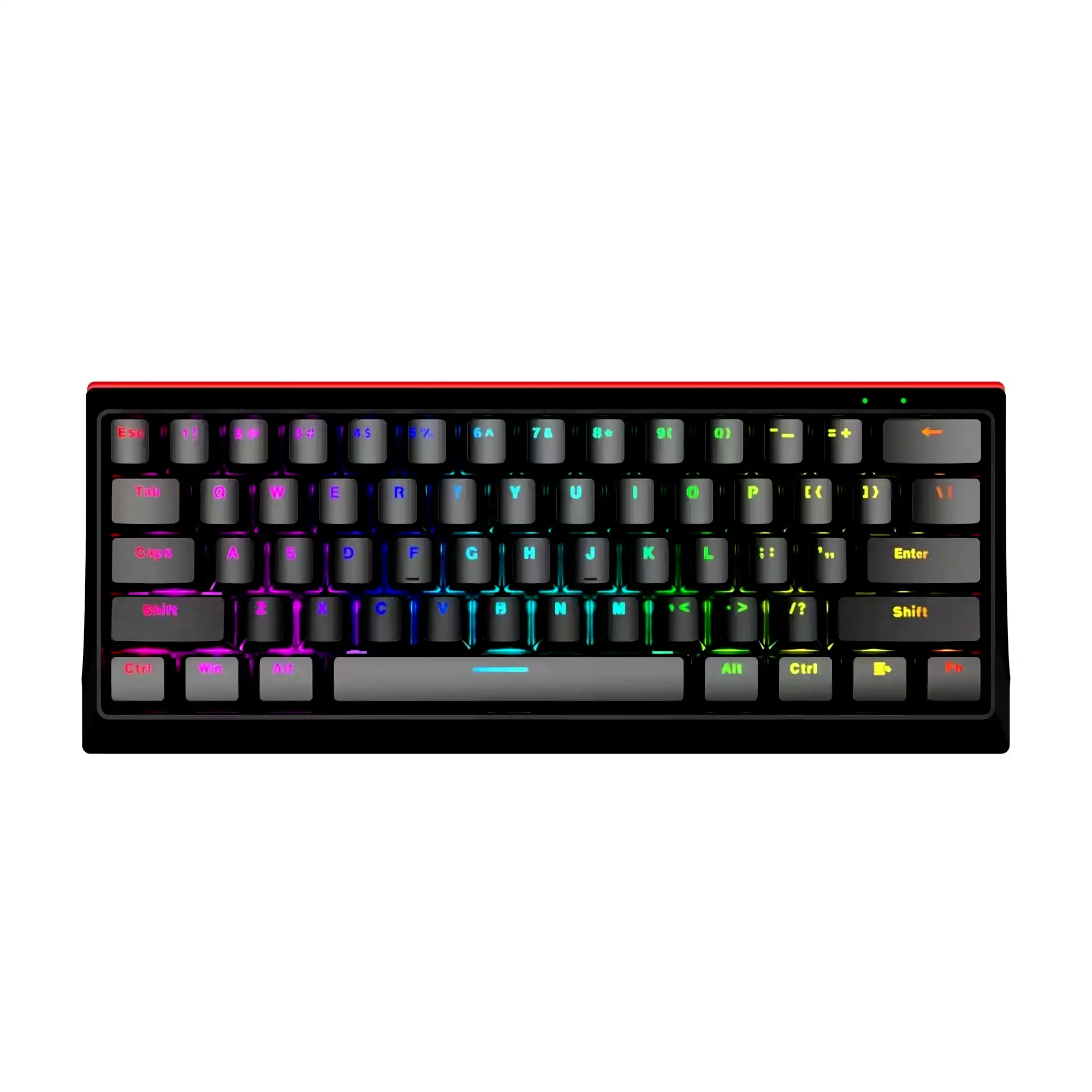 [KG962SP-B] Teclado mecánico TKL 60% Marvo KG962SP-B negro RGB blue switch esp 