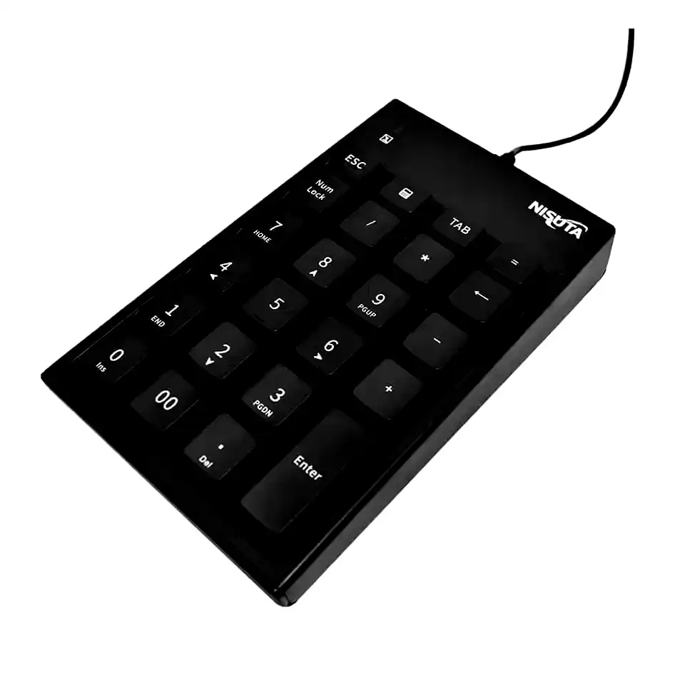 [NSKB11N] Teclado numérico usb Nisuta con teclas multimedia 