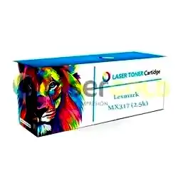 [LA-LEXMX317] Toner alternativo Laser Gold Lexmark MS-MX 317 / 417 / 517 / 617 51B4000 2.5K