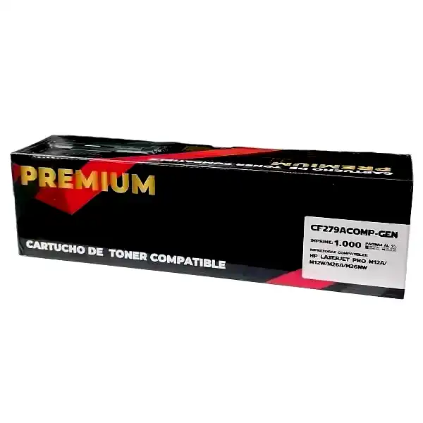 [CF279ACOMP-GEN] Toner alternativo Premium HP 279A 1k 