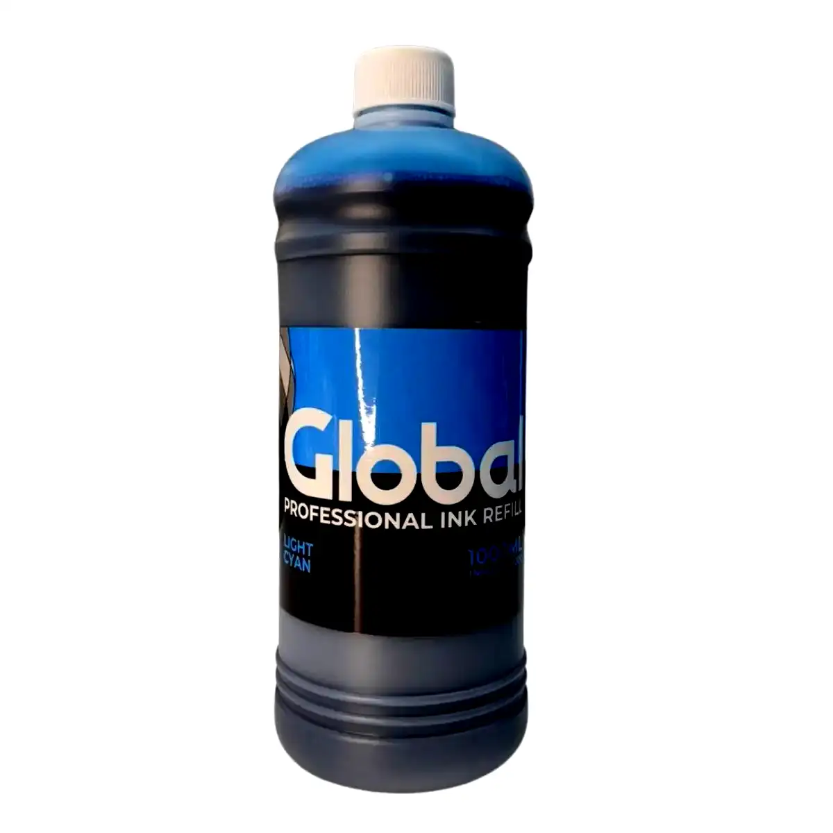 [INKDYEC1000] Botella de tinta alternativa Global Universal DYE Cyan 1L