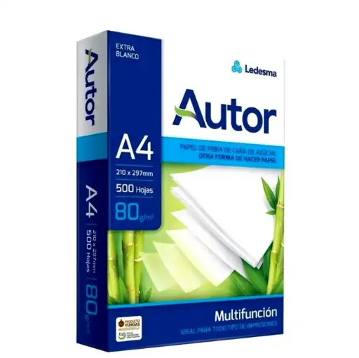 [AUTOR-80G-OF] Resma oficio de 500 hojas Oficio 80grs (216 x 356 mm)