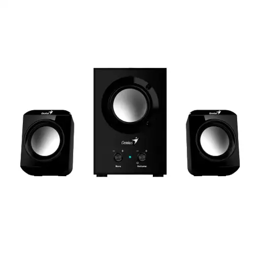 [31730035402] Parlantes Genius SW-2.1 300 10W c/control de volumen negro